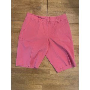 J McLaughlin Begonia‎ Pink Short Bermuda Pull On Stretch Size 2